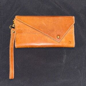 Elevate People trifold leather wallet